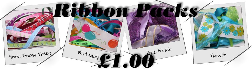 ribbon packs ALL £1